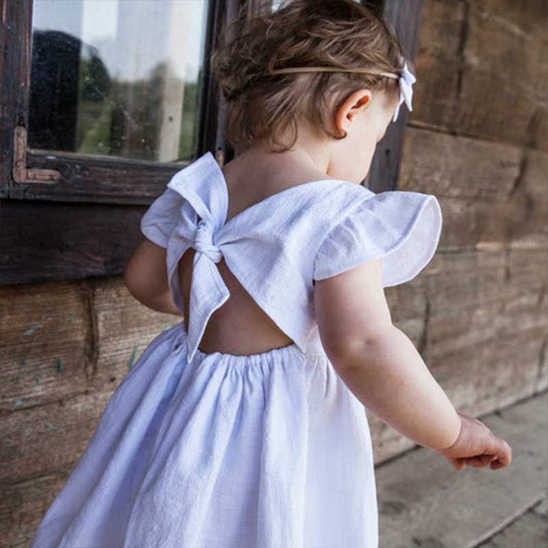 Vestido casual lindo y cómodo para niñas