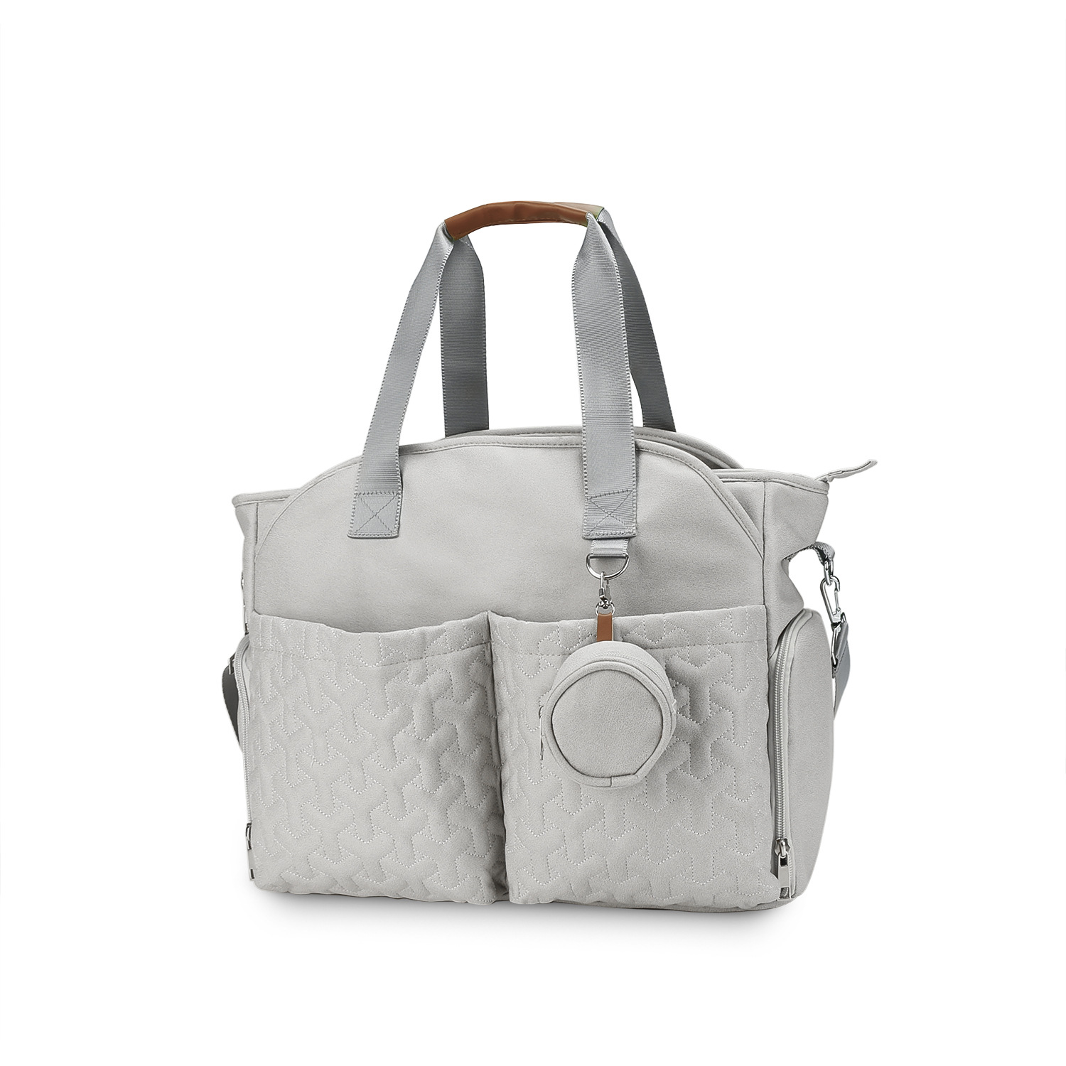 Babyalina Baby Activity Mommy Bag D128 gris claro