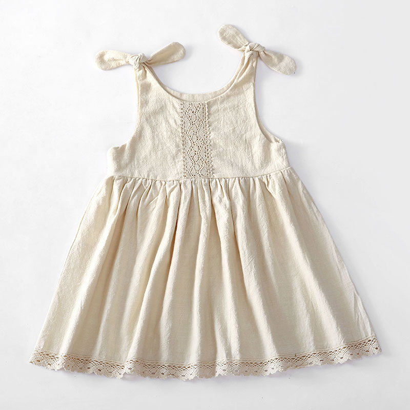 babyalina ropa bebe accesorios vestido niña F010 beige